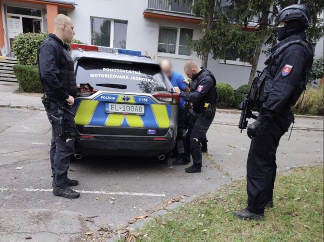 Muža, ktorý strieľal v bratislavskom Ružinove, zadržala polícia