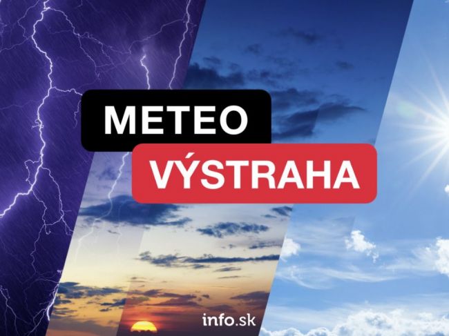 Meteorológovia vydali výstrahy pred silným vetrom a dažďom