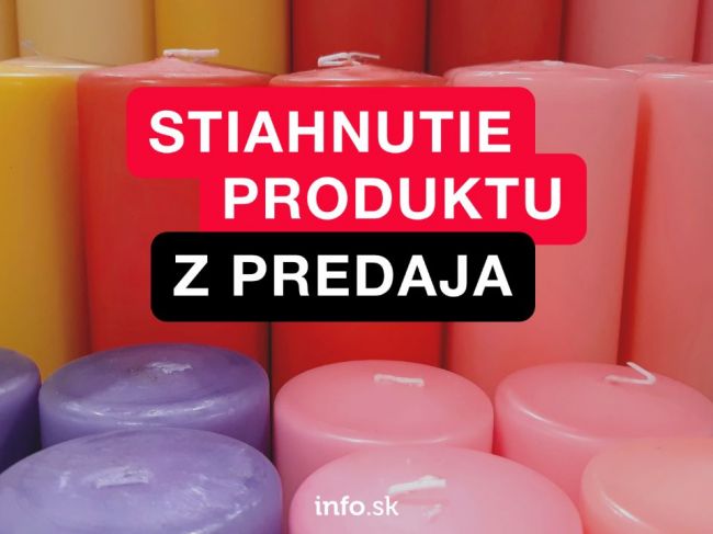 Inšpekcia varuje pred sviečkami na trhu: Ohrozujú vaše zdravie!