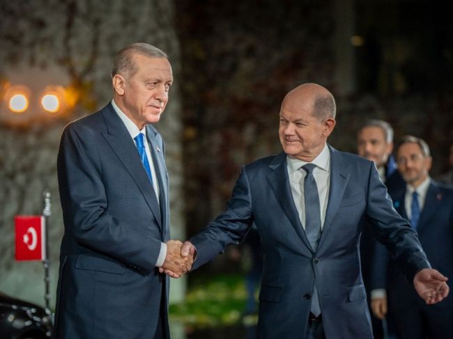 Scholz a Erdogan potvrdili odlišné postoje k vojne v Gaze