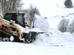 Husté sneženie spôsobilo na Slovensku energetickú kalamitu