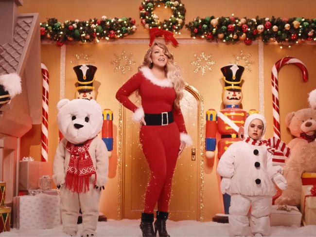 Popularitu vianočných hitov v Spojených štátoch vedie Mariah Carey