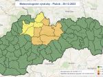 SHMÚ: Na horách na severe Slovenska sa môže vyskytnúť silný vietor