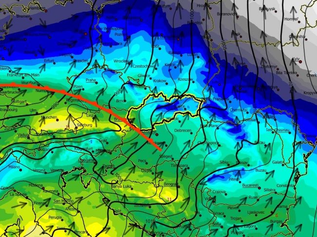 SHMÚ upozorňuje na mrznúci dážď, v týchto lokalitách musíte byť obzvlášť opatrní