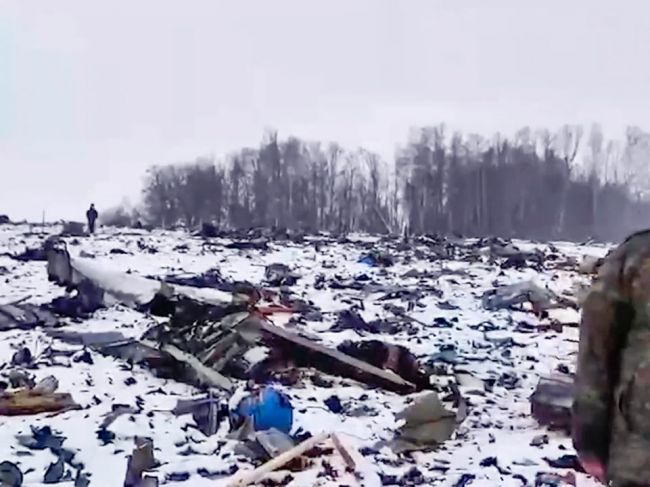 Ukrajina nemá žiadne dôkazy, že pri páde lietadla zahynuli ukrajinskí zajatci
