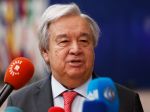 Guterres: EÚ nemôže používať dvojaký meter pri vojne na Ukrajine a v Gaze