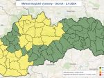 SHMÚ: Na západnom Slovensku treba počítať so silnejším vetrom