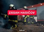 Hasiči zasahujú v Zaježovej 