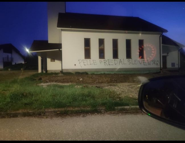 Kostol sa stal terčom vandalizmu, prípad vyšetruje polícia