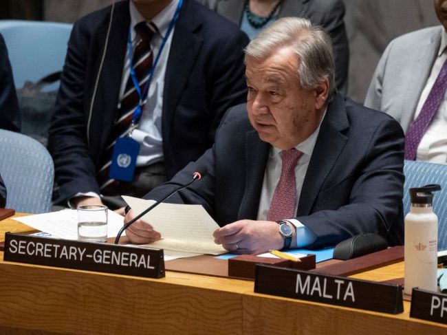 Guterres: Ani Blízky východ, ani svet si nemôže dovoliť ďalšiu vojnu