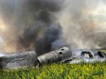 Ukrajina: Havarovaný bombardér Tu-22M3 predtým útočil na Dnipro a Kryvyj Rih