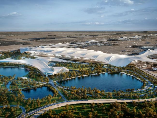 Dubaj začína s výstavbou najväčšieho letiskového terminálu na svete