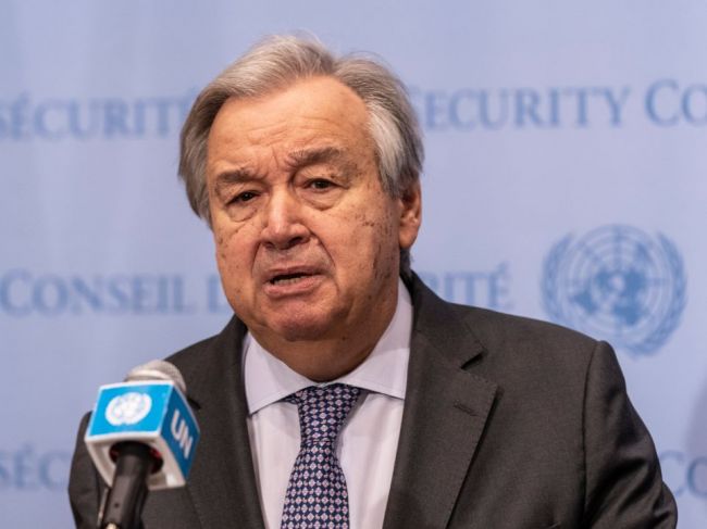 Guterres žiada koniec vojny, návrat rukojemníkov a humanitárnu pomoc do Gazy