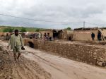 Počet obetí silných dažďov a záplav v Afganistane stúpol na najmenej 68