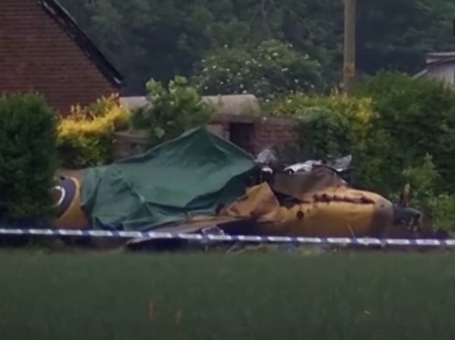 Pri havárii historického stíhacieho lietadla Spitfire zahynul pilot
