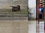 Na Slovensku hrozia povodne, v tomto okrese platí druhý stupeň výstrahy