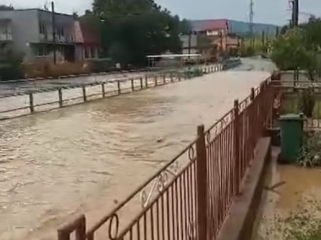 Mesto na východe Slovenska vyhlásilo tretí povodňový stupeň