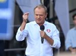 Tusk označil voľby do EP za kľúčové pre bezpečnosť Poľska