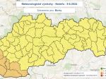 Na juhozápade Slovenska sa podvečer očakávajú búrky, hrozí aj vznik superciel