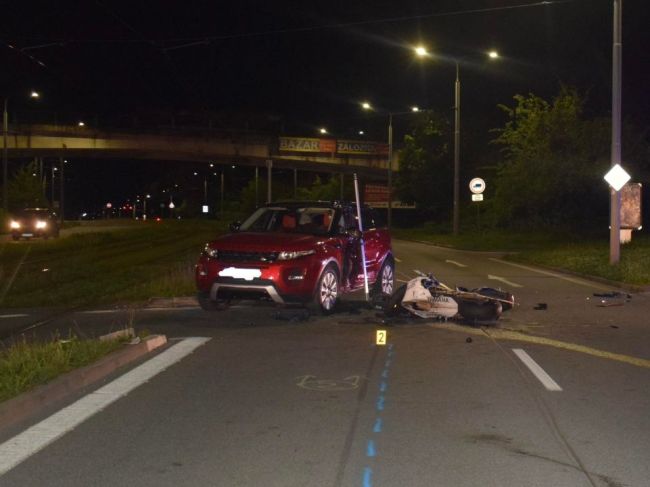 Tragédia v Košiciach: Pri dopravnej nehode zahynul motorkár 