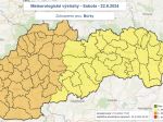 Meteorológovia varujú pred búrkami, hrozia na celom Slovensku