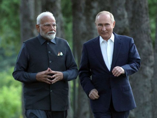 Spojené štáty vyzvali indického premiéra, aby Putinovi zdôraznil suverenitu Ukrajiny