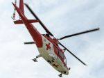 Pri Trnave sa zrútil vetroň, na mieste zasahovali dva záchranárske vrtuľníky