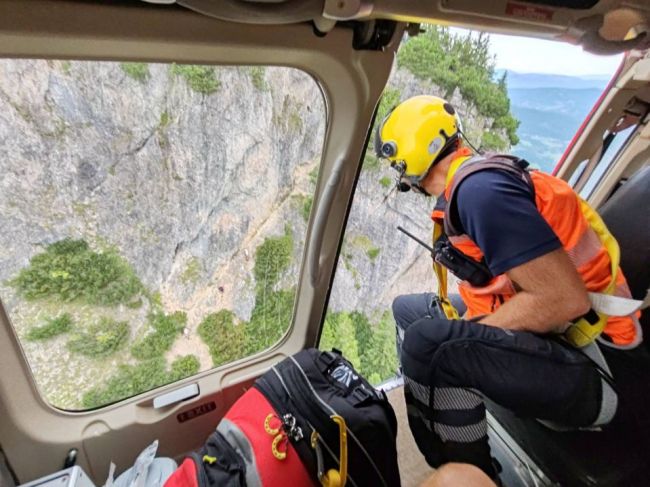 Pod Malým Rozsutcom zomrel turista