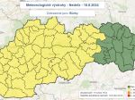 SHMÚ: Na väčšine Slovenska sa môžu aj v nedeľu vyskytnúť búrky