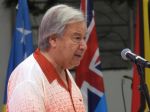 Guterres varoval pred stúpajúcou teplotou a hladinou oceánov v Tichomorí