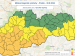 SHMÚ: Vysoké teploty môžu väčšiu časť Slovenska potrápiť aj v piatok popoludní