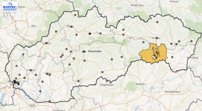 SHMÚ vydal pre okres Košice upozornenie na smogovú situáciu