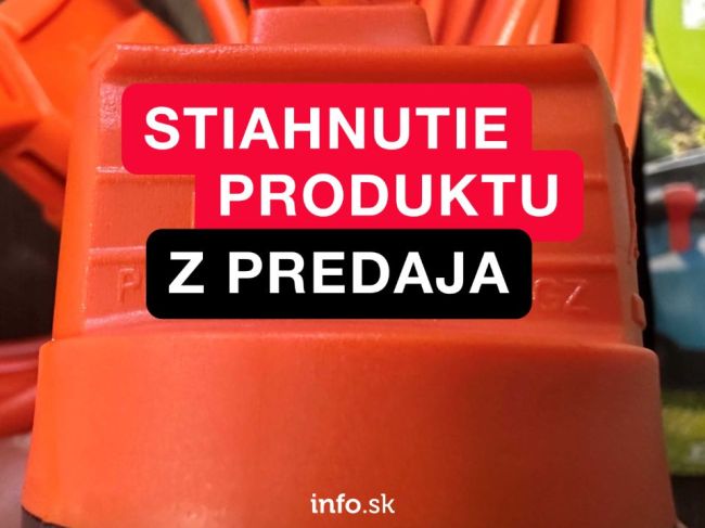 SOI upozorňuje na nebezpečný výrobok, spotrebiteľom hrozí úraz elektrickým prúdom