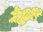 SHMÚ: Pre časti stredného a východného Slovenska platia výstrahy pred hmlou