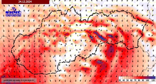 Počasie na Štedrý deň: Meteorológovia varujú pred nebezpečným javom