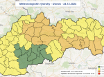 Slovensko v zajatí silného vetra: Výstrahy platia až do noci