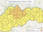 SHMÚ: Poľadovica a hmla hrozí na celom Slovensku aj vo štvrtok