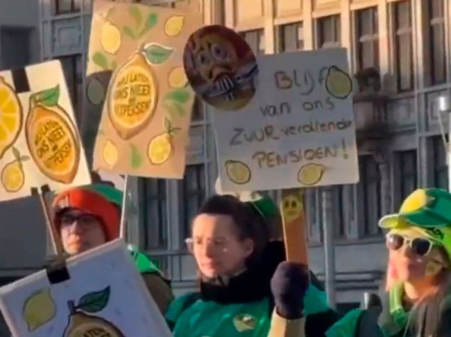 Brusel ochromila demonštrácia, zrušili lety aj vlakové spojenia