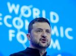 Zelenskyj v Davose vyzval na jednotnú obrannú politiku Európy