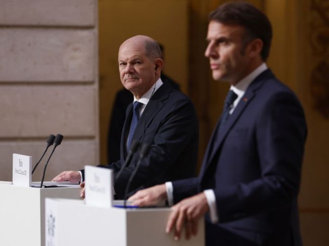 Scholz a Macron po nástupe Trumpa volajú po silnej a jednotnej Európe