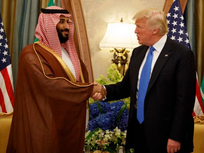 Saudskoarabský korunný princ prisľúbil Trumpovi obrovské investície