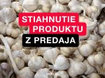 Z trhu sťahujú cesnak, nevyhovel laboratórnym testom