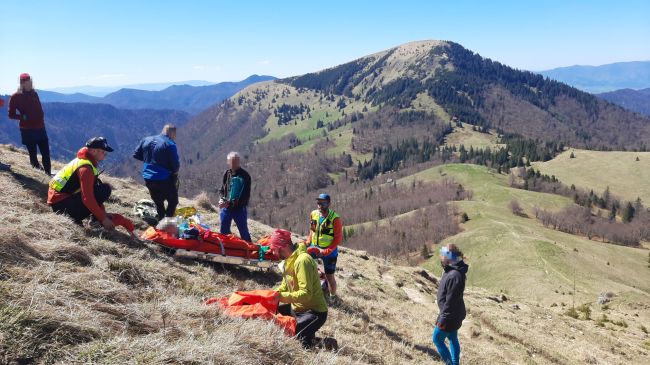 Vo Veľkej Fatre si poranila členok 75-ročná slovenská turistka