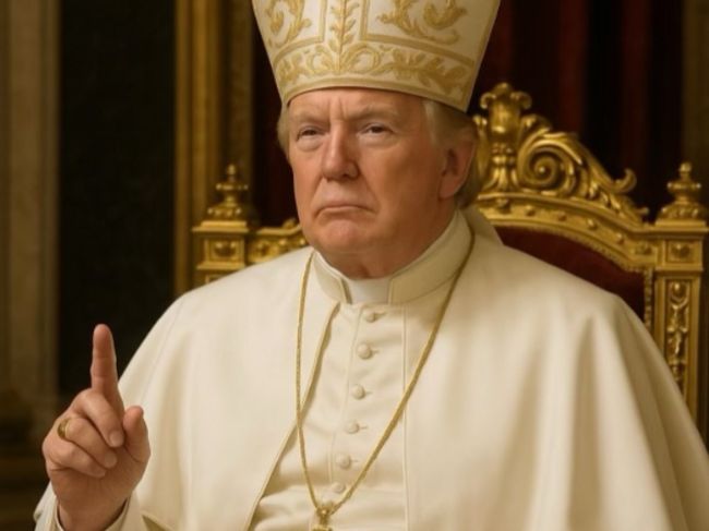 Chcel by som byť pápežom, vyhlásil Trump