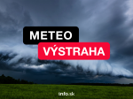 Búrky neustanú ani v nedeľu, pozrite si výstrahy