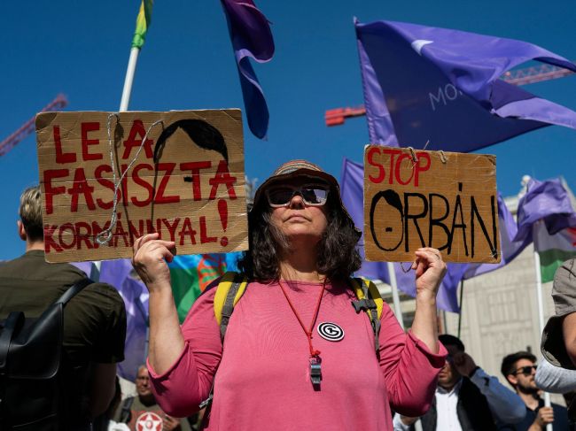 V Budapešti opäť protestovali proti obmedzeniu zhromažďovacieho práva