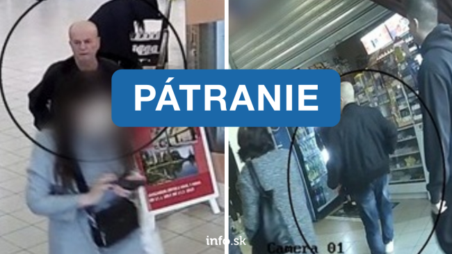 Polícia hľadá muža na fotografiách. Nespoznali ste ho?