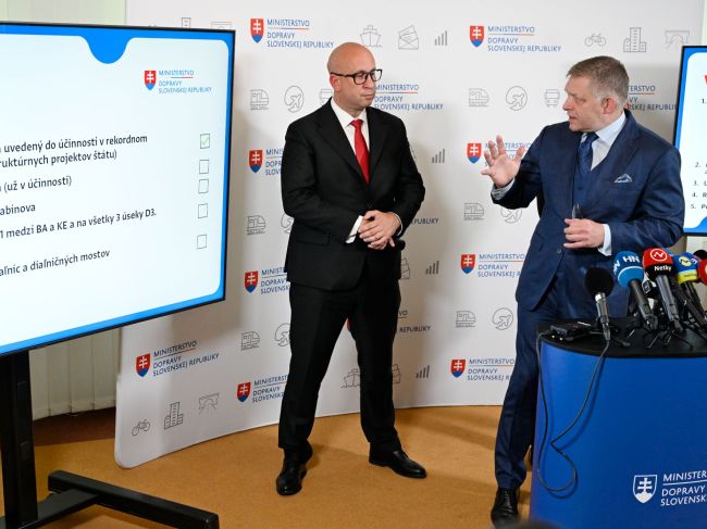 Premiér: Ministerstvo dopravy naplnilo 40 % zo svojich cieľov v programovom vyhlásení vlády