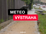 SHMÚ varuje pred povodňami: Pre ktorý okres platí výstraha?