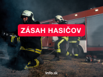 Na severe Slovenska horí rodinný dom